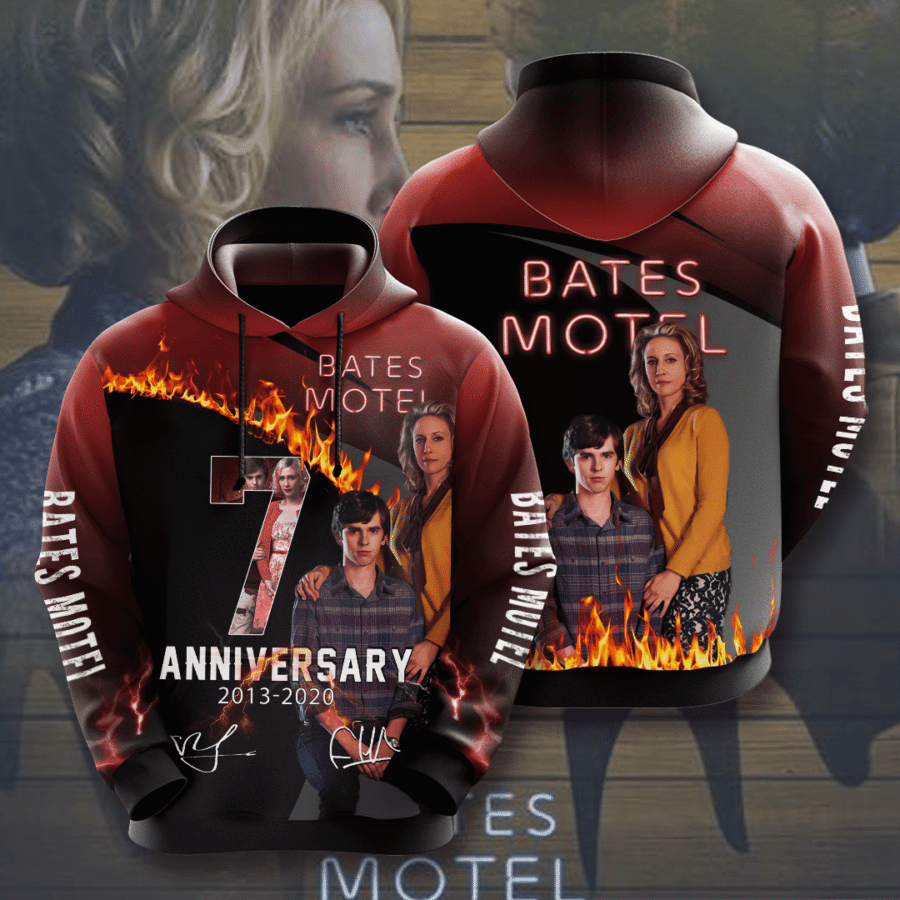 Bates Motel Movie Character Anniversary 7 Years 3D Hoodie For Men For Women All Over Printed Hoodie Shirt 2020 - 7d5014e9848f Bates Motel Movie Character Anniversary 7 Years 3D Hoodie For Men For Women All Over Printed Hoodie Shirt 2020 - 7d5014e9848f