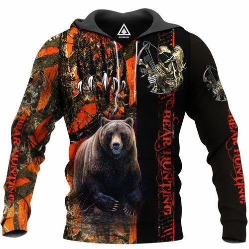 Bear Hunting 3D Hoodie - 841dda4bfda8 Bear Hunting 3D Hoodie - 841dda4bfda8