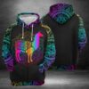 Beautiful Llama 3D Printed Hoodie/Zipper Hoodie - 77bdb3982ff0