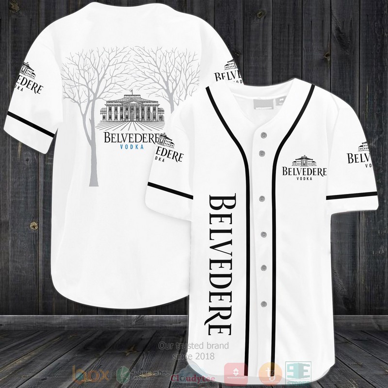 Belvedere Vodka Baseball Jersey Belvedere Vodka Baseball Jersey