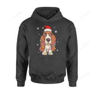 Besteever Basset hound Christmas Shirt Gift For