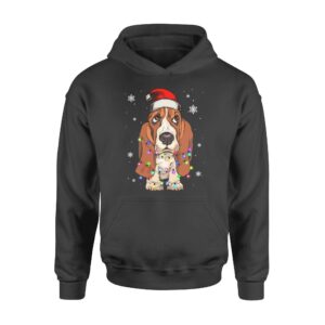 Besteever Basset hound Christmas Shirt Gift For