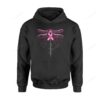 Besteever Dragonfly Never Give Up Breast Cancer Awareness TL304 � Standard 3D Hoodie For Men Women All Over 3D Printed Hoodie - 5667f19580bf
