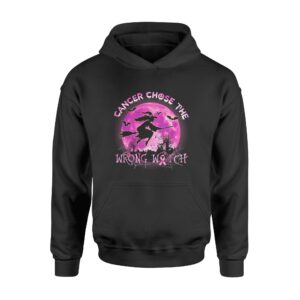 Besteever Funny Best Friend Halloween Cancer Chose The Wrong Witch Boo Ghost TL282_fullprint ï¿½ Standard 3D Hoodie For Men Women All Over 3D Printed Hoodie - 6864ce80e6ee