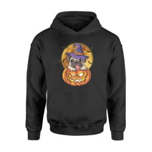 Besteever Pug pumpkin Funny Best Friend Halloween Boo Ghost Witch t shirt TrV26 ï¿½ Standard 3D Hoodie For Men Women All Over 3D Printed Hoodie - 5c6846912681