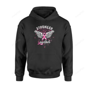 Besteever Stronger Together Breast Cancer Ribbon Awareness TL296 ï¿½ Standard 3D Hoodie For Men Women All Over 3D Printed Hoodie - 30507a805115