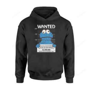 Besteever Wanted Cookie Monster_TL276_fullprint ï¿½ Standard 3D Hoodie For Men Women All Over 3D Printed Hoodie - 1c000dab02dc