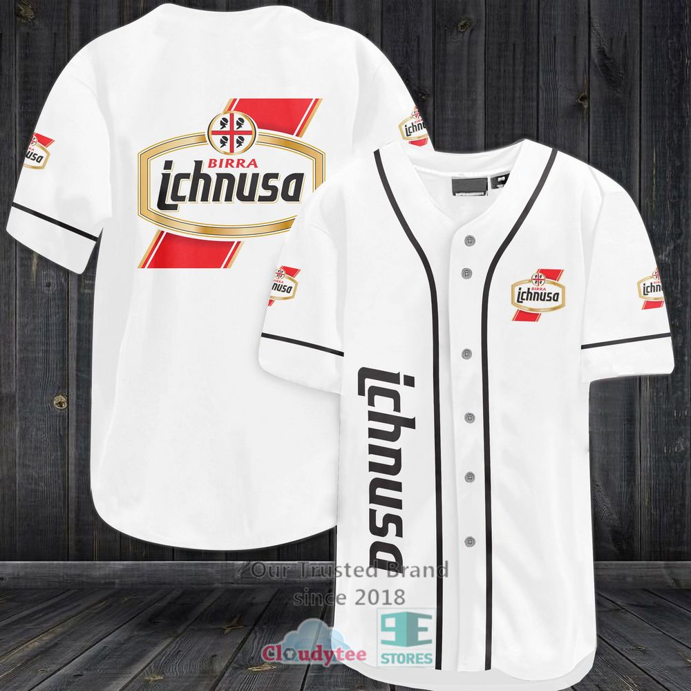 Birra Ichnusa Baseball Jersey Shirt Birra Ichnusa Baseball Jersey Shirt