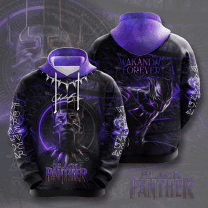 Black Panther 3D Hoodie - 42eea0f52bfc