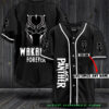 Black Panther Lover Wakanda Forever Baseball Jersey Shirt