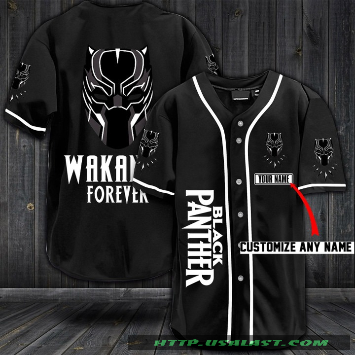 Black Panther Lover Wakanda Forever Baseball Jersey Shirt Black Panther Lover Wakanda Forever Baseball Jersey Shirt