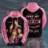 Black Pink 3D Hoodie - cda9840db2b4