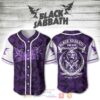 Black Sabbath Band Baseball Jersey Shirt