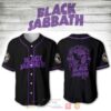 Black Sabbath Baseball Jersey Shirt