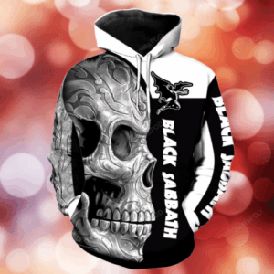 Black Sabbath Rock Band Skull Men and Women 3D Hoodie Shirt Black Sabbath Rock Band Skull 3D Shirt Black Sabbath 3D All Over Printed Shirt - 327bcff921d7