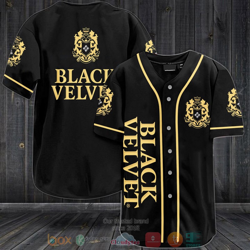 Black Velvet Baseball Jersey Black Velvet Baseball Jersey
