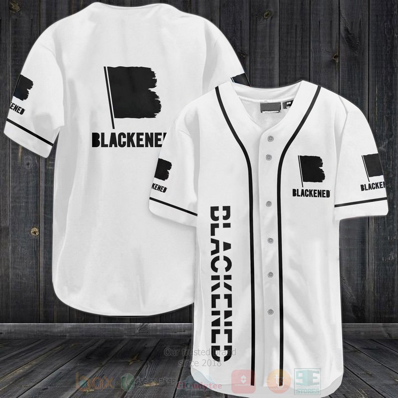 Blackened Baseball Jersey Shirt Blackened Baseball Jersey Shirt
