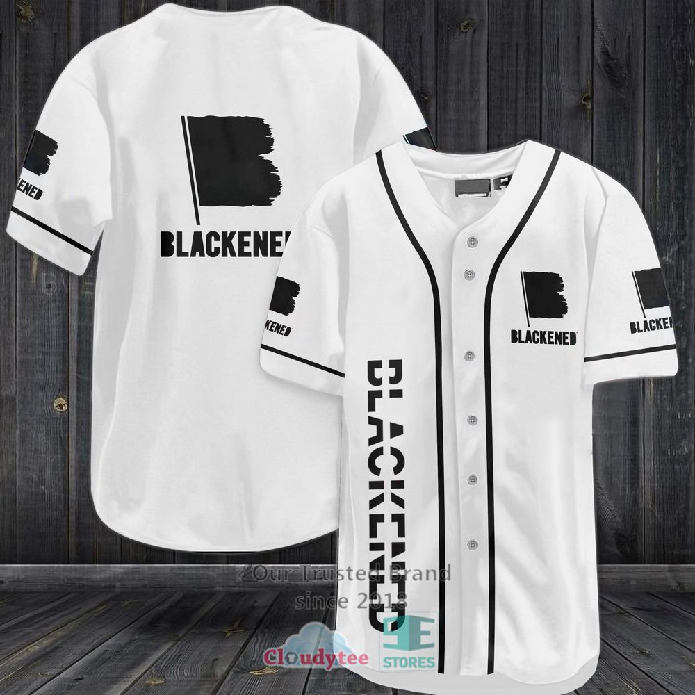 Blackened Baseball Jersey Shirt Blackened Baseball Jersey Shirt
