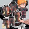 Bleach Kurosaki Ichigo 3D Hoodie All Over Print Hoodie4211 - 024457980b81