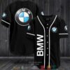Bmw Logo Black Baseball Jersey