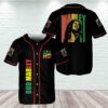 Bob Marley Three Little Birds Baseball Jersey Shirt