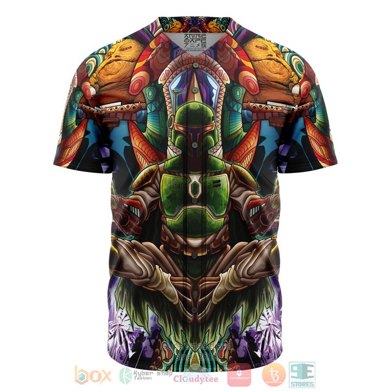 Boba Fett Star Wars Baseball Jersey Boba Fett Star Wars Baseball Jersey
