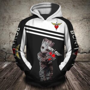 Bon Jovi 3D Hoodie For Men For Women All Over Printed Hoodie - f2920f9a1e04