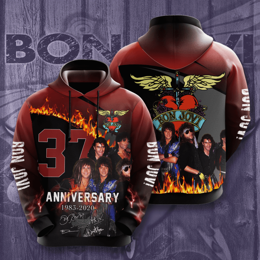 Bon Jovi 3D Hoodie - d93b7dcbeaae Bon Jovi 3D Hoodie - d93b7dcbeaae
