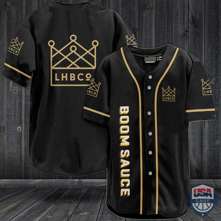 Boom Sauce Beer Baseball Jersey Boom Sauce Beer Baseball Jersey