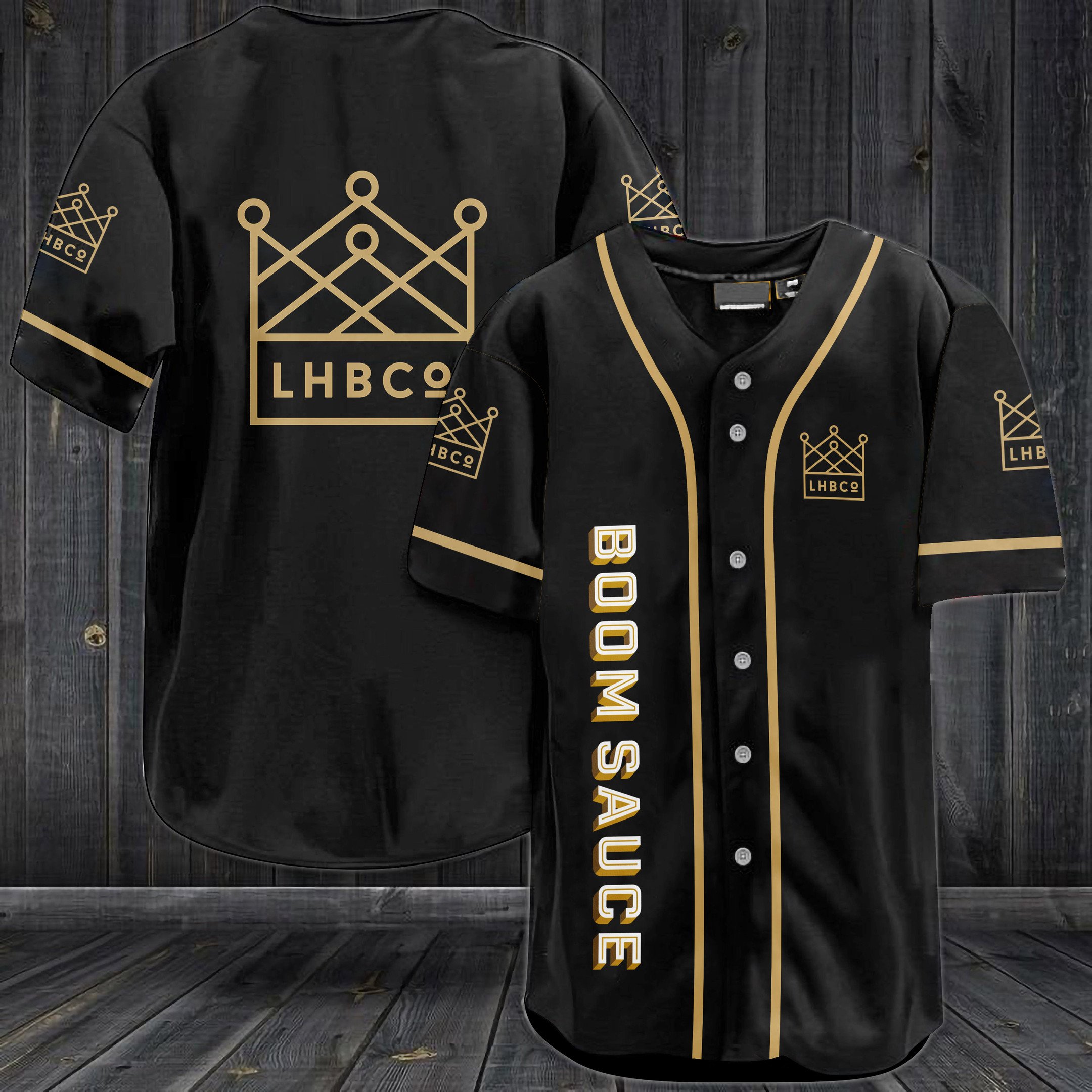 Boom Sauce Lhb Co Baseball Jersey Boom Sauce Lhb Co Baseball Jersey