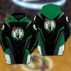 Boston Celtics 3D Hoodie For Men For Women