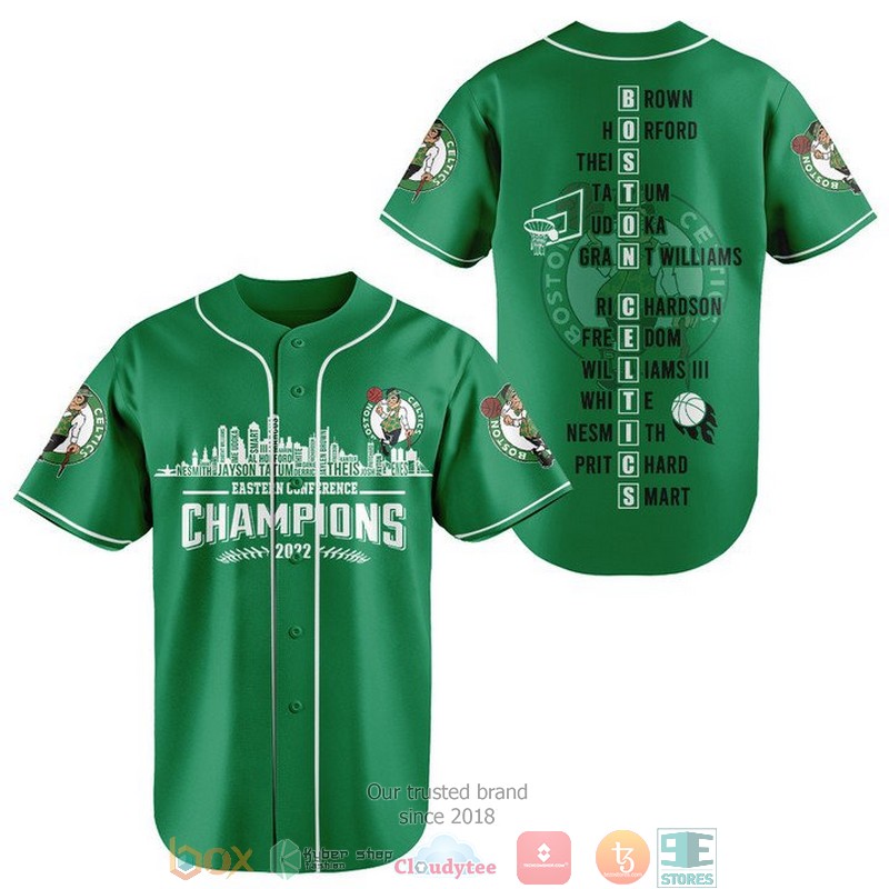 Boston Celtics Players Name Eastern Conference Champions 2022 Baseball Jersey Boston Celtics Players Name Eastern Conference Champions 2022 Baseball Jersey