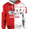 Boston Red Sox Legend Player Pullover And Zippered Hoodies Custom 3D Graphic Printed 3D Hoodie All Over Print Hoodie For Men For Women - 7ac3c25fd24d