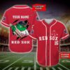 Boston Red Sox Mlb Personalized Baseball Jersey