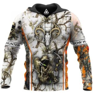 Bow Hunting Winter 3D Hoodie All Over Printed Hoodie - 891368708118