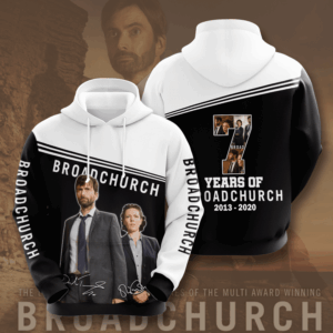 Broadchurch Movie Character Anniversary 7 Years 3D Hoodie For Men For Women