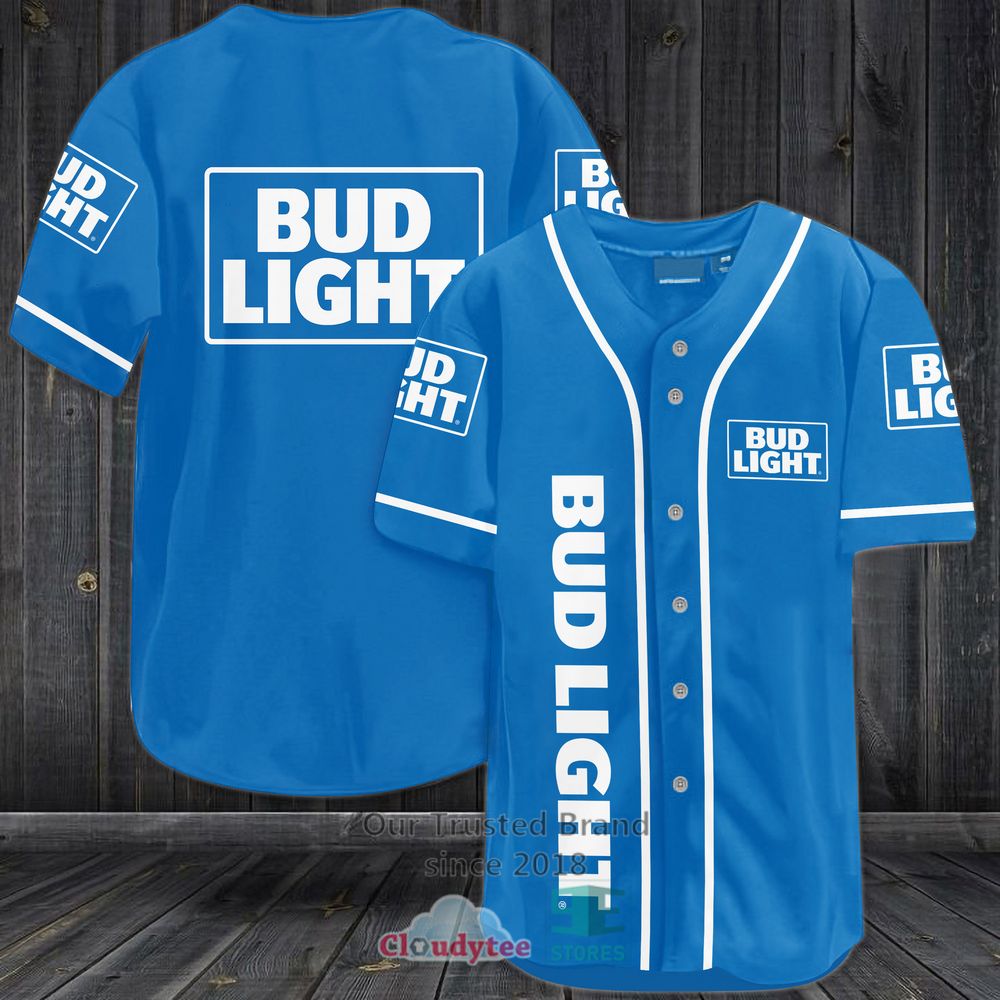 Bud Light Baseball Jersey Shirt Bud Light Baseball Jersey Shirt