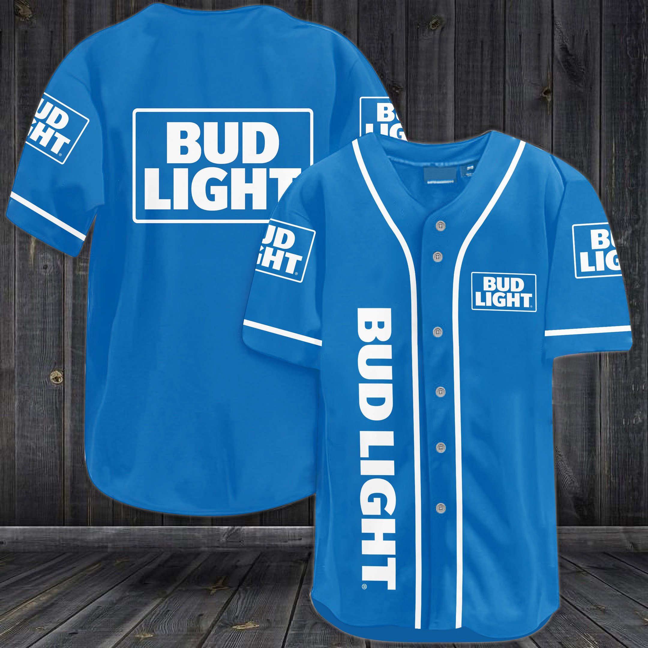 Bud Light Baseball Jersey Bud Light Baseball Jersey
