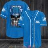 Bud Light Us Flag Skull Baseball Jersey
