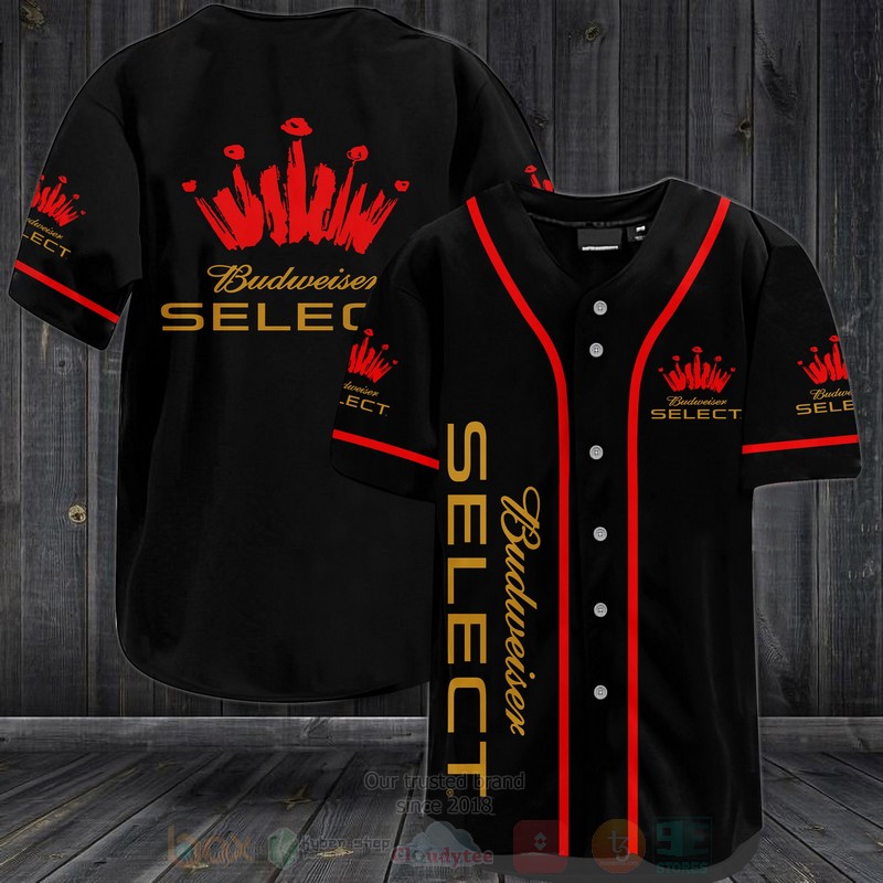 Budweiser Baseball Jersey Shirt Budweiser Baseball Jersey Shirt