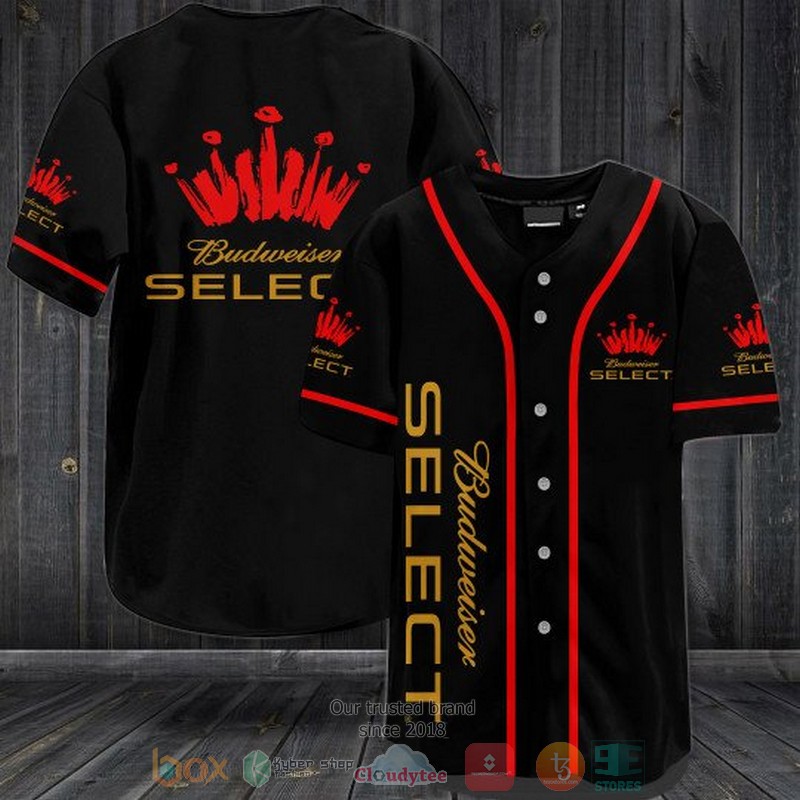 Budweiser Select Baseball Jersey Budweiser Select Baseball Jersey