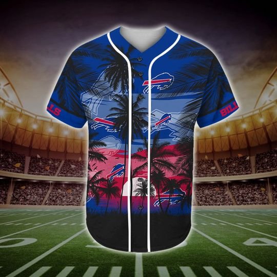 Buffalo Biffs Tropical Baseball Jersey Buffalo Biffs Tropical Baseball Jersey