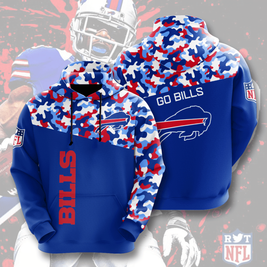 Buffalo Bills 3D Hoodie - d0547a1117ca Buffalo Bills 3D Hoodie - d0547a1117ca