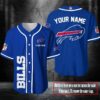 Buffalo Bills Custom Personalized Name Baseball Jersey