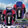 Buffalo Bills Fan Pullover And Zippered Hoodies Custom 3D Buffalo Bills Graphic Printed 3D Hoodie All Over Print Hoodie For Men For Women - 8d4d838c186d