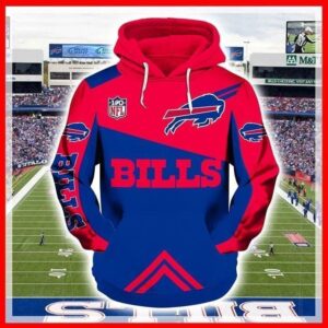 Buffalo Bills Football Pullover And Zippered Hoodies Custom 3D Buffalo Bills Football Graphic Printed 3D Hoodie All Over Print Hoodie For Men For Women - 0c7cccf39ff7