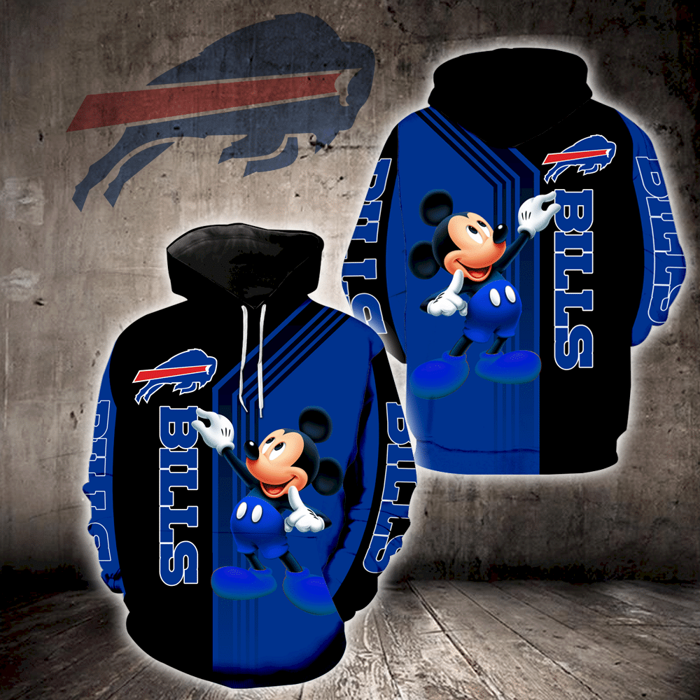 Buffalo Bills Mickey Mouse All Over Print 3D Hoodie For Men And Women - 98b9d3872c6e Buffalo Bills Mickey Mouse All Over Print 3D Hoodie For Men And Women - 98b9d3872c6e