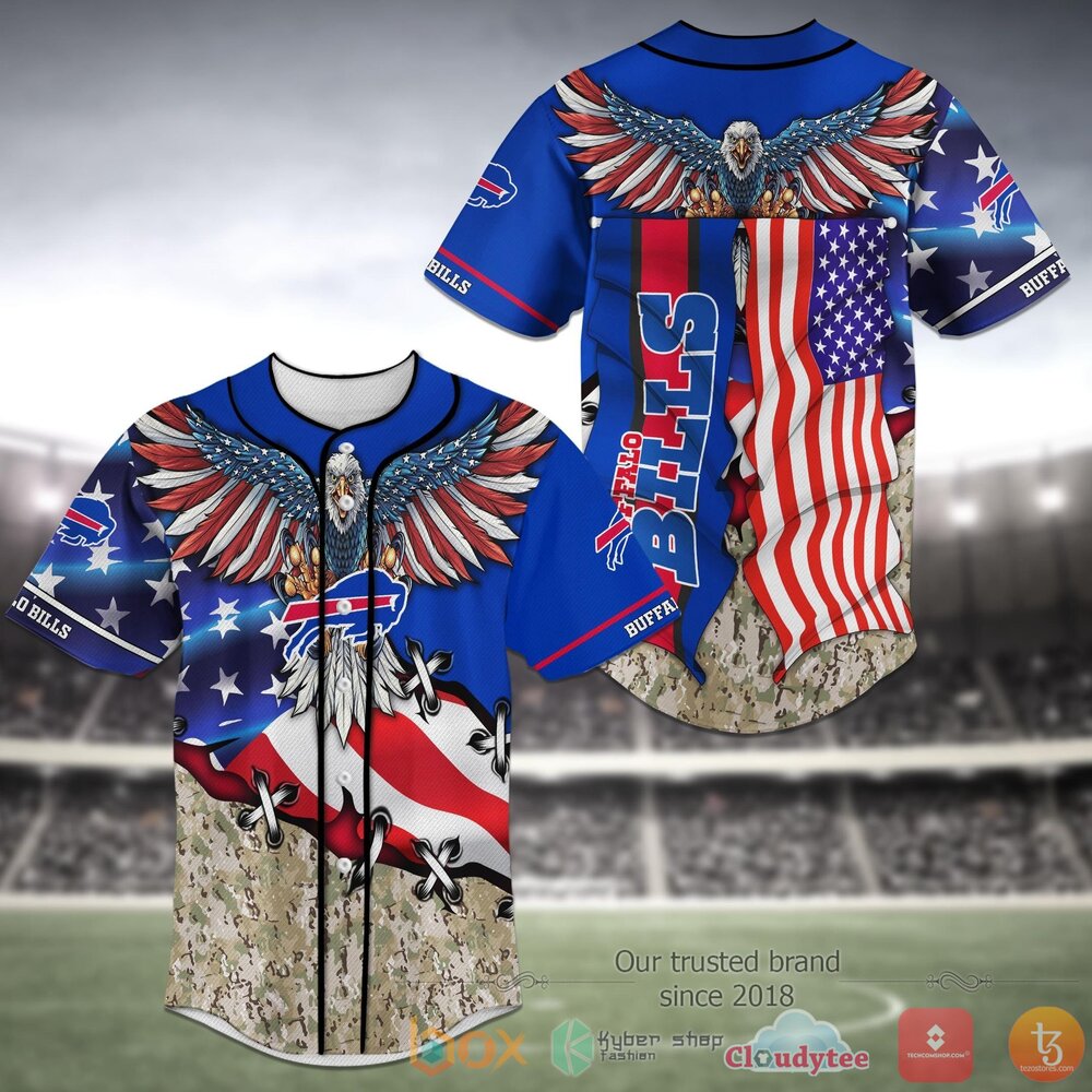 Buffalo Bills Nfl Baseball Jersey Shirt Buffalo Bills Nfl Baseball Jersey Shirt