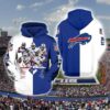Buffalo Bills Players Signed Zip 3D Hoodie All Over Print - 5432384c82d4