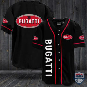 Bugatti Baseball Jersey Shirt